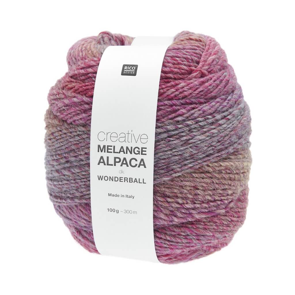 Rico Design 003 - Berries Rico Design Creative Melange Alpaca Wonderball Lieblingsgarn