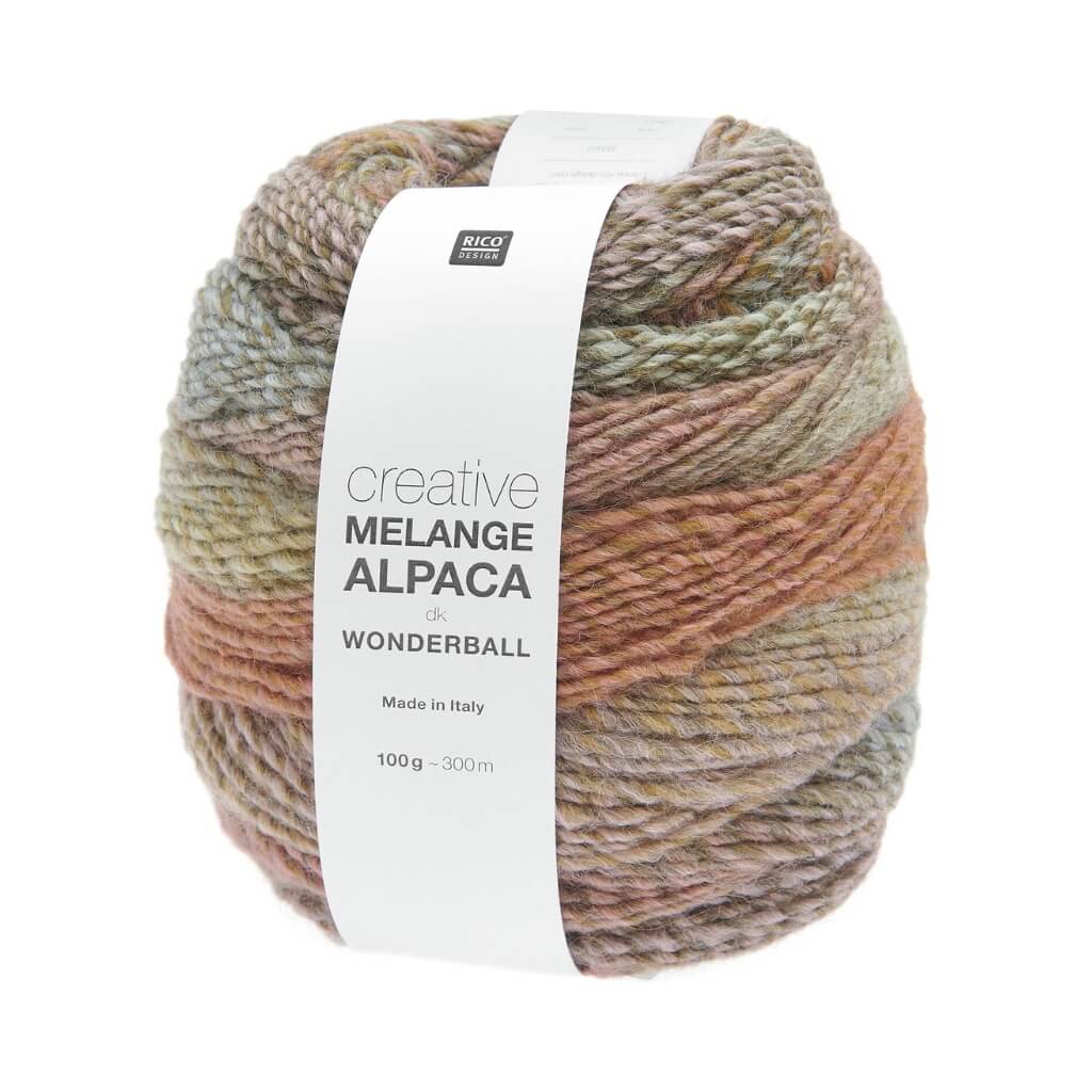 Rico Design 004 - Summer Rico Design Creative Melange Alpaca Wonderball Lieblingsgarn
