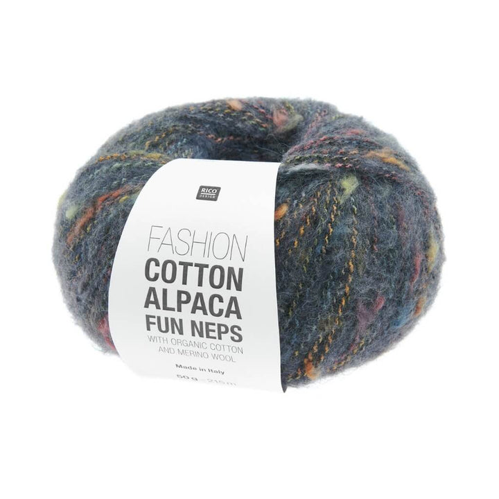 Rico Design 005 - Marine Rico Design Fashion Cotton Alpaca Fun Neps Lieblingsgarn