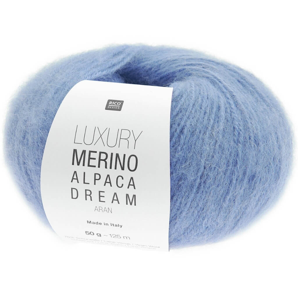 Rico Design 005 - Taubenblau Rico Design Luxury Merino Alpaca Dream aran Lieblingsgarn