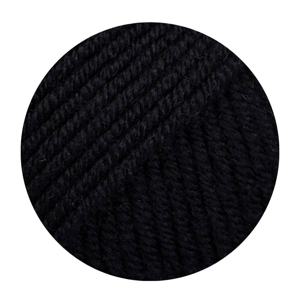 Drops 02 black Drops Merino Extra Fine Lieblingsgarn