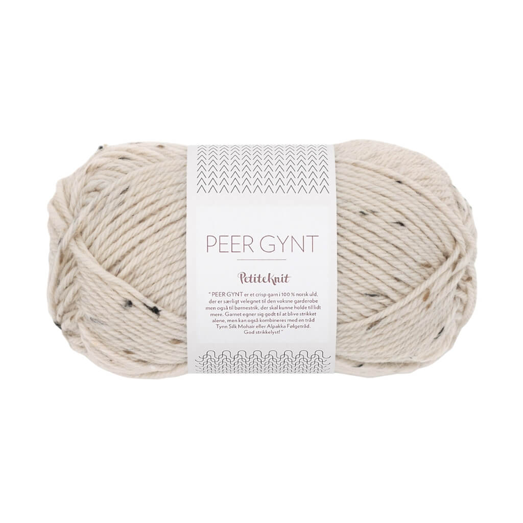 Sandnes Garn Peer Gynt PetiteKnit 2512 Almond Tweed Lieblingsgarn