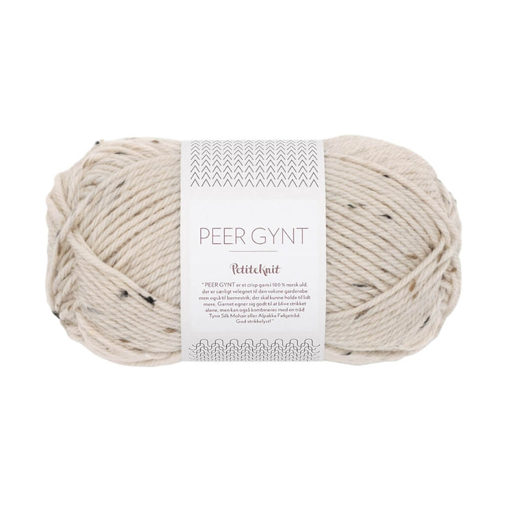 Sandnes Garn Peer Gynt PetiteKnit 2512 Almond Tweed Lieblingsgarn