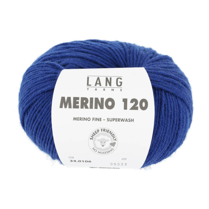 Lang Yarns 34.0106 - Royal Lang Yarns Merino 120 - 50g Lieblingsgarn