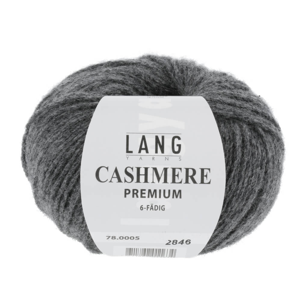 Lang Yarns 78.0005 - Grau Mélange Lang Yarns Cashmere Premium - 25g Lieblingsgarn