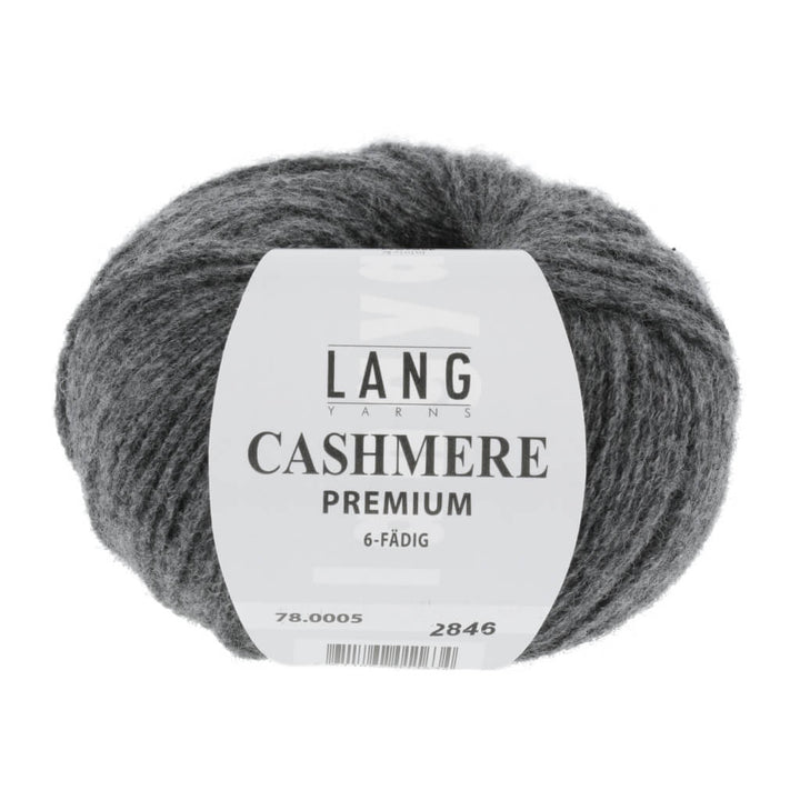 Lang Yarns 78.0005 - Grau Mélange Lang Yarns Cashmere Premium - 25g Lieblingsgarn
