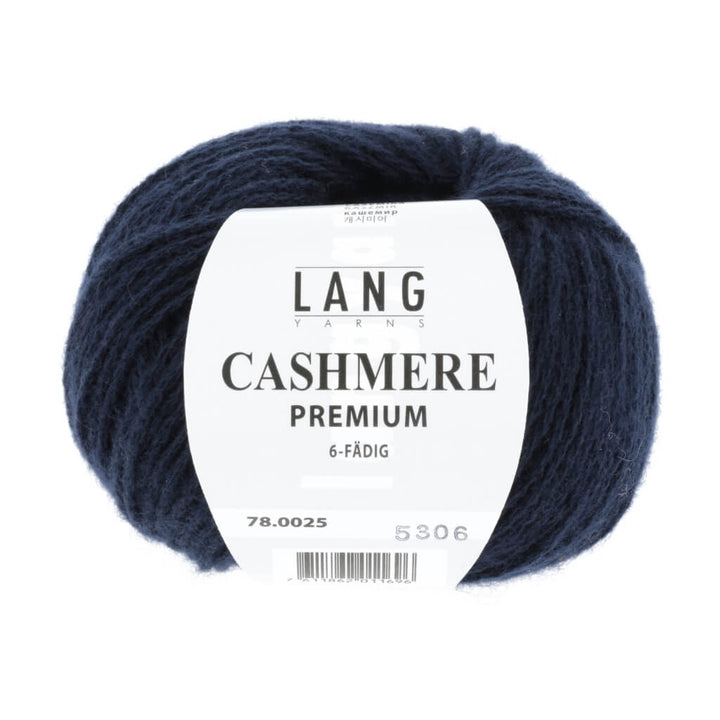 Lang Yarns 78.0025 - Navy Lang Yarns Cashmere Premium - 25g Lieblingsgarn
