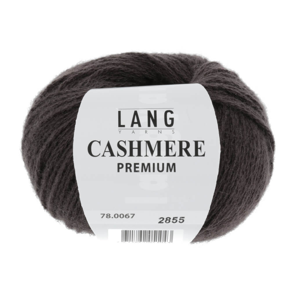 Lang Yarns 78.0067 - Dunkelbraun Lang Yarns Cashmere Premium - 25g Lieblingsgarn