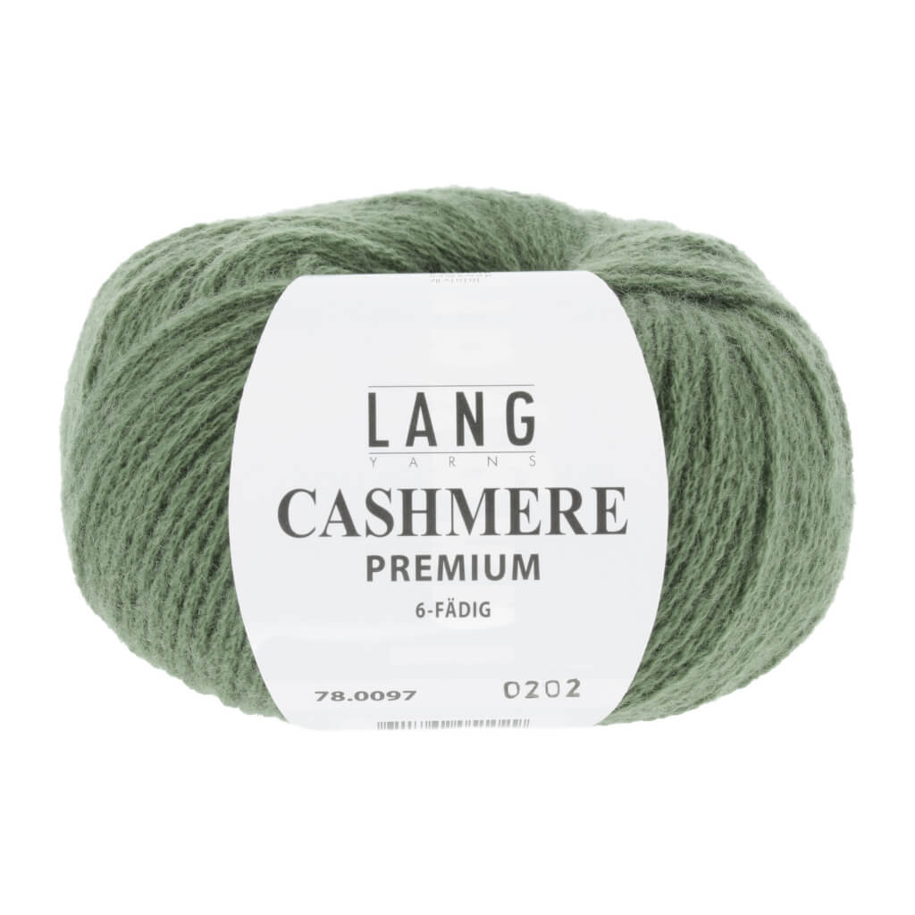Lang Yarns 78.0097 - Olive Hell Lang Yarns Cashmere Premium - 25g Lieblingsgarn