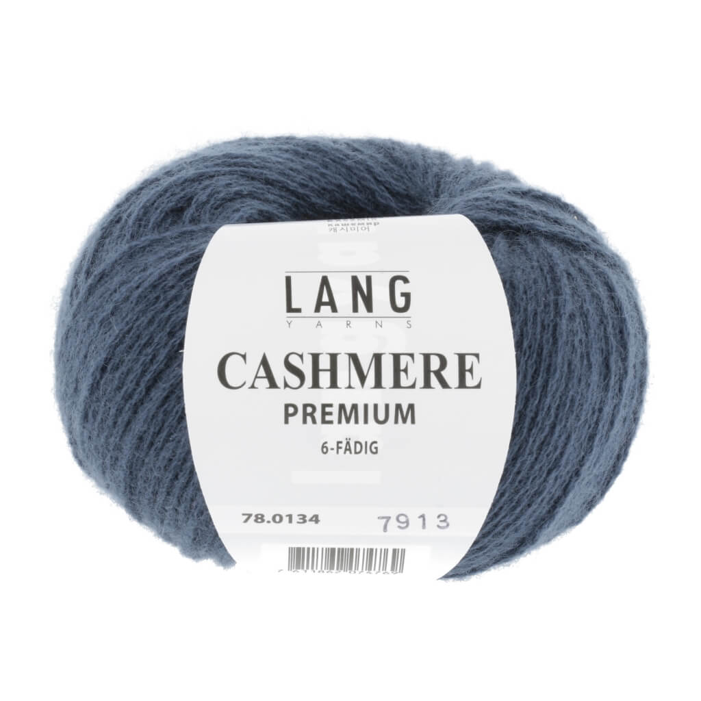 Lang Yarns 78.0134 - Marine Mélange Lang Yarns Cashmere Premium - 25g Lieblingsgarn
