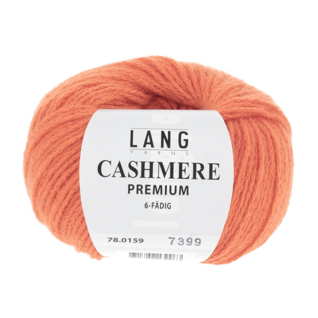 Lang Yarns 78.0159 - Orange Lang Yarns Cashmere Premium - 25g Lieblingsgarn