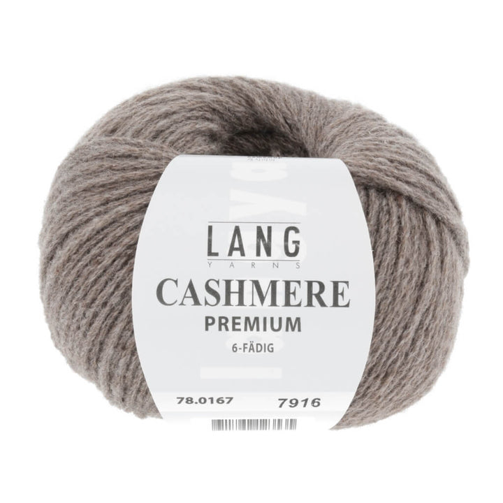 Lang Yarns 78.0167 - Hellbraun Mélange Lang Yarns Cashmere Premium - 25g Lieblingsgarn