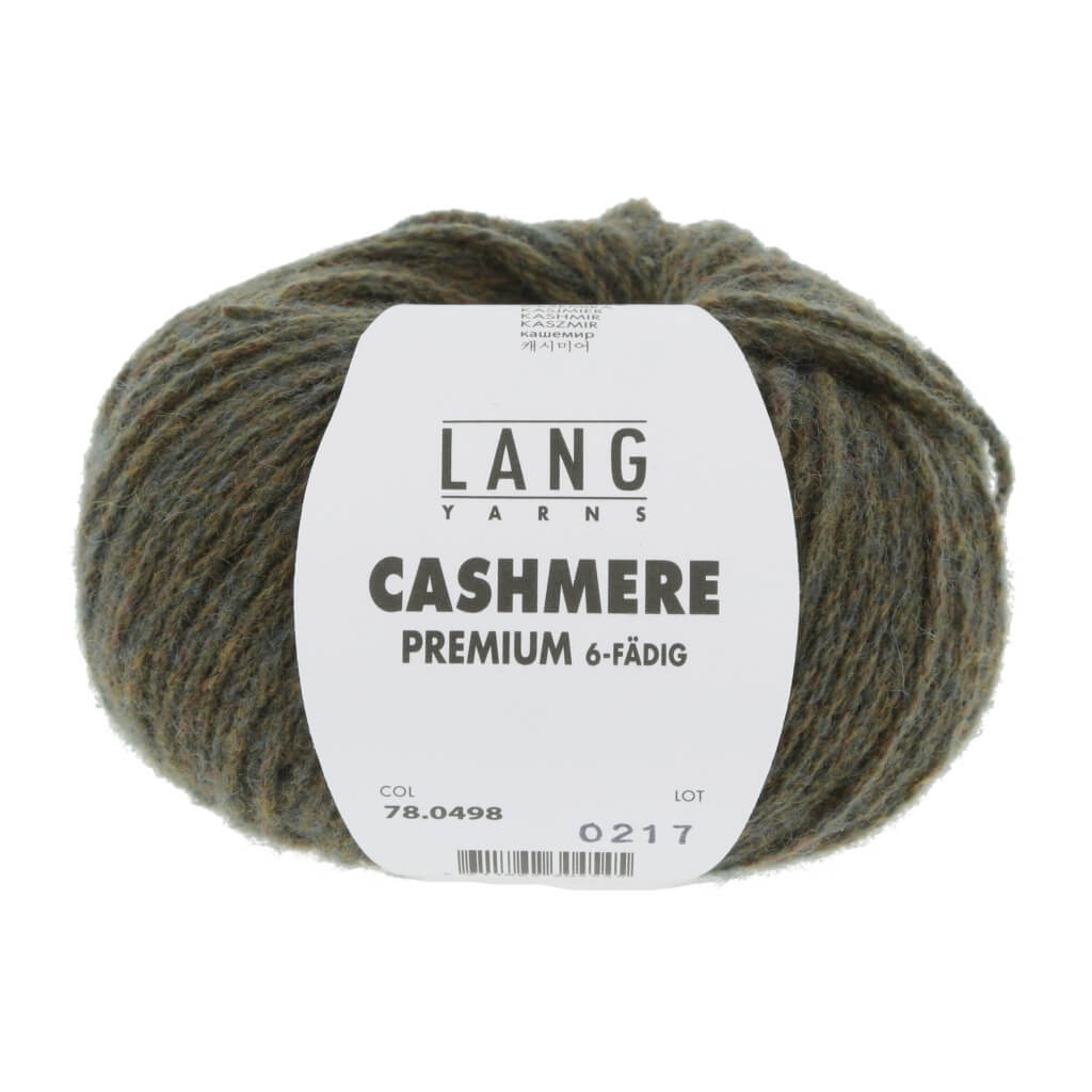 Lang Yarns 78.0498 - Olive Chante Claire Lang Yarns Cashmere Premium - 25g Lieblingsgarn