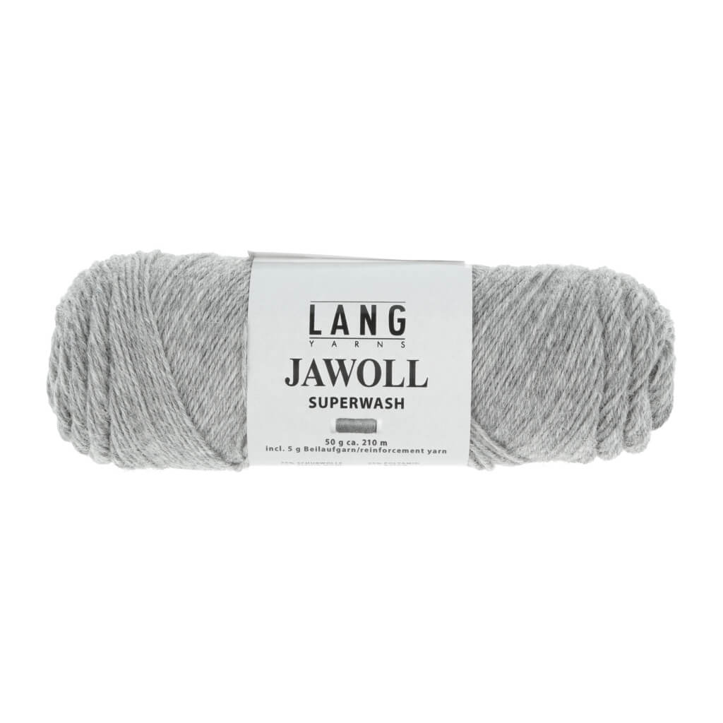 Lang Yarns 83.0005 - Grau Mélange Lang Yarns Jawoll - 50g Lieblingsgarn