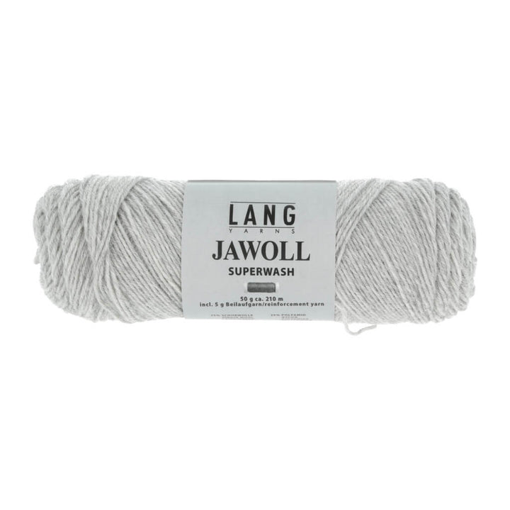 Lang Yarns 83.0023 - Hellgrau Mélange Lang Yarns Jawoll - 50g Lieblingsgarn