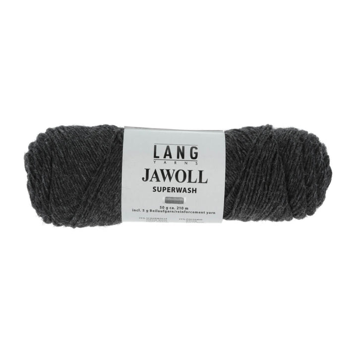 Lang Yarns 83.0070 - Anthrazit Mélange Lang Yarns Jawoll - 50g Lieblingsgarn