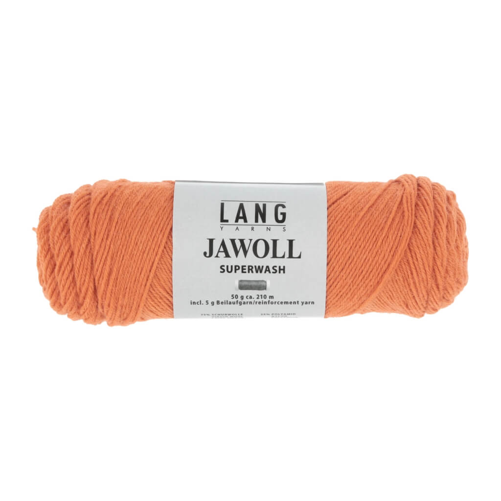 Lang Yarns 83.0159 - Mandarine Lang Yarns Jawoll - 50g Lieblingsgarn