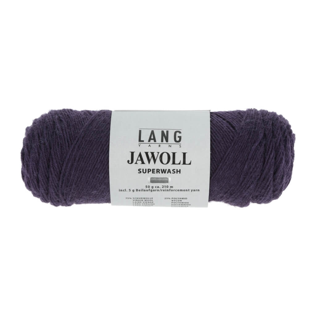 Lang Yarns 83.0290 - Aubergine Lang Yarns Jawoll - 50g Lieblingsgarn