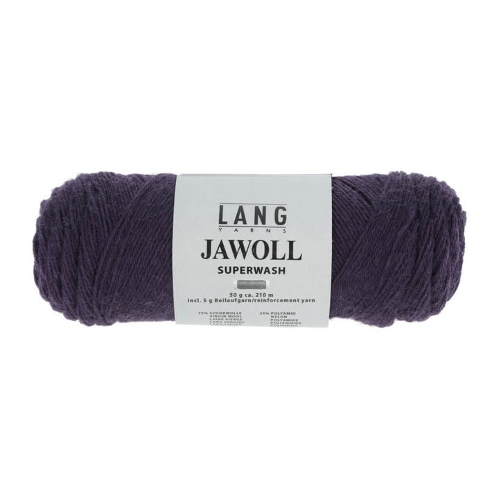 Lang Yarns 83.0290 - Aubergine Lang Yarns Jawoll - 50g Lieblingsgarn