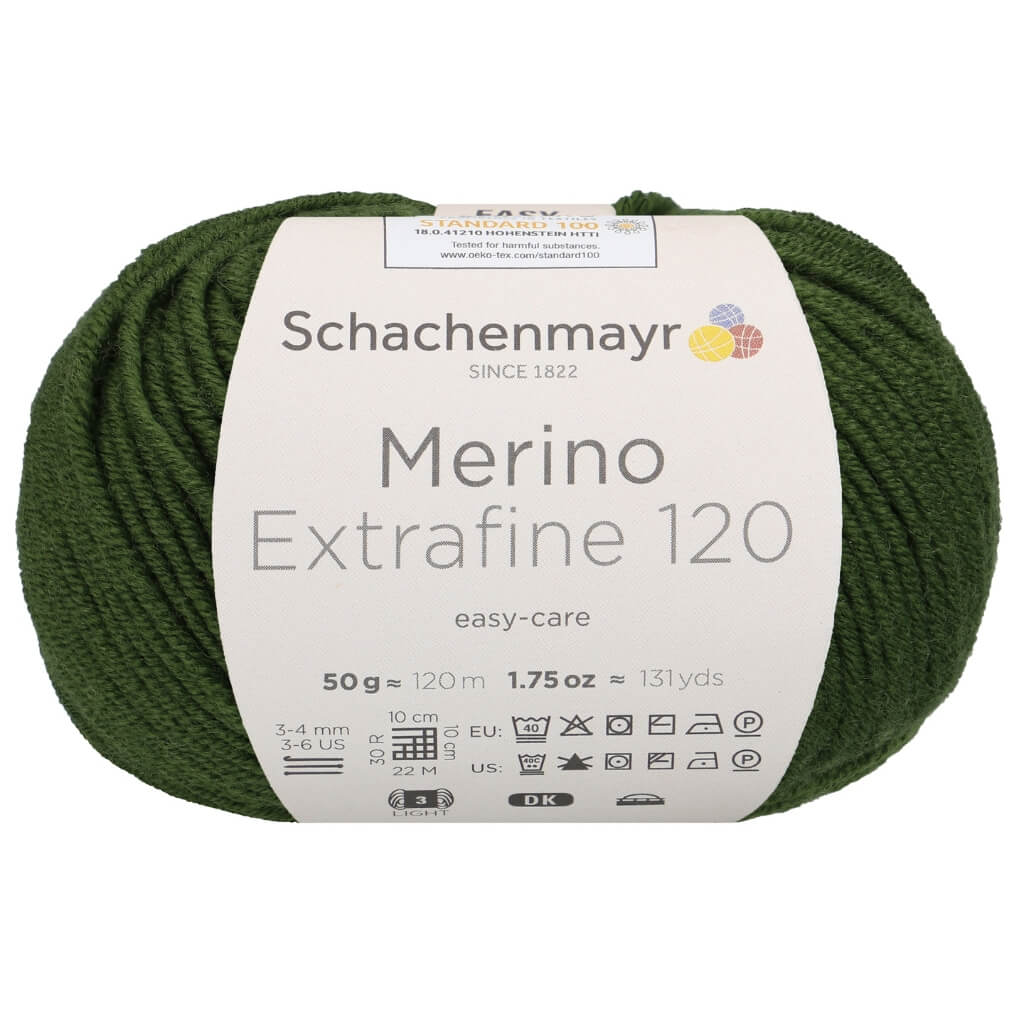 Schachenmayr Merino Extrafine 120 - Merinogarn 1170 - Jungle Lieblingsgarn