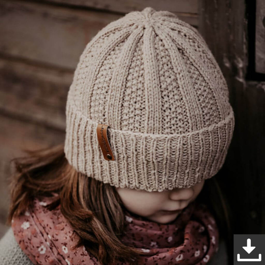 Inga Mallwitz Mütze Perle Lokk Light Strickanleitung - Appelbanne (PDF) Lieblingsgarn