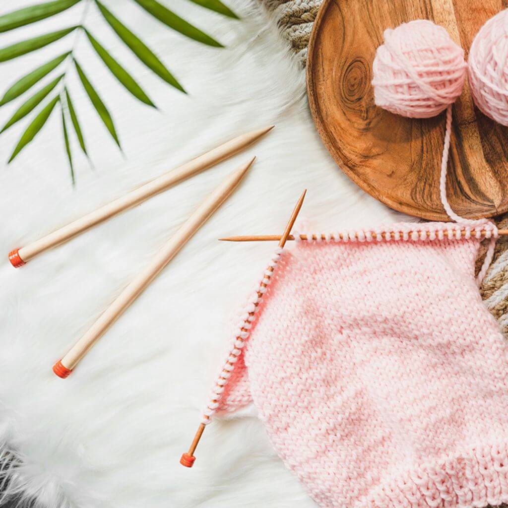 KnitPro KnitPro Basix Birch Jackestricknadeln Lieblingsgarn
