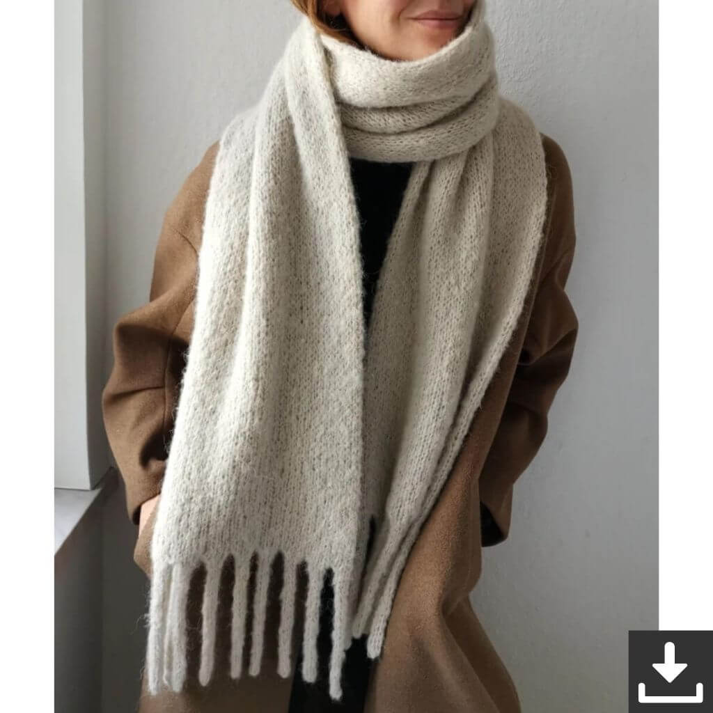 Paula Strickt Berlin Scarf Strickanleitung - Paula strickt (PDF) Lieblingsgarn