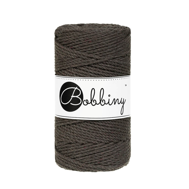 Bobbiny Espresso Bobbiny Makramee Garn 3mm gedreht Lieblingsgarn