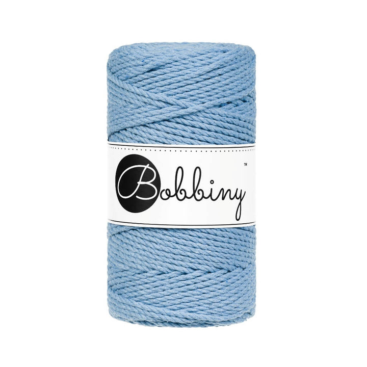 Bobbiny Perfect Blue Bobbiny Makramee Garn 3mm gedreht Lieblingsgarn