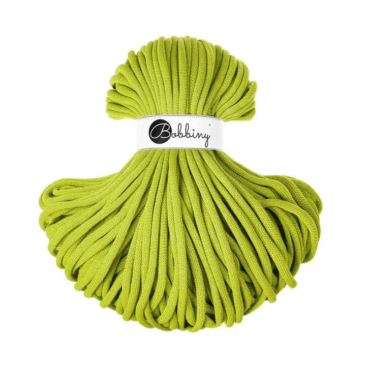Bobbiny Dopamine Lime Bobbiny 9mm Jumbo Kordel Lieblingsgarn