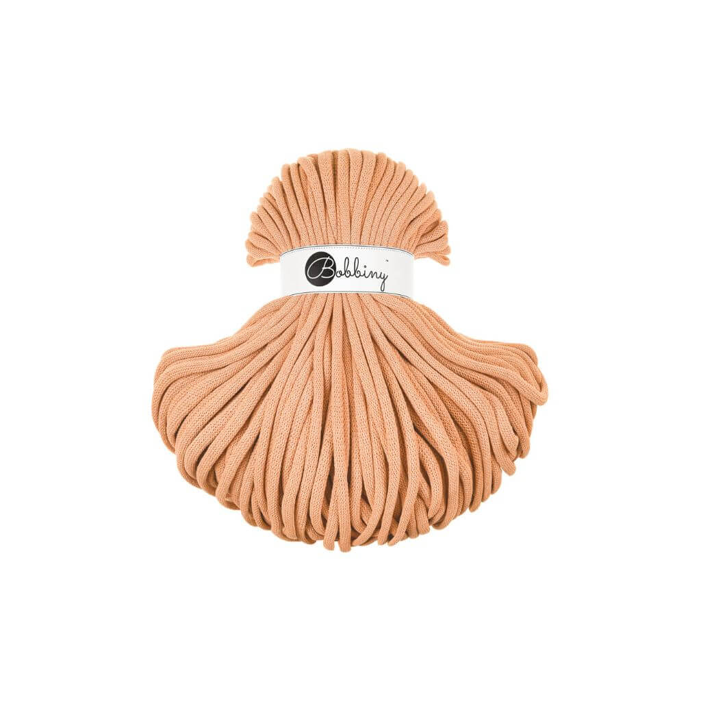 Bobbiny Peach Fuzz Bobbiny 9mm Jumbo Kordel Lieblingsgarn