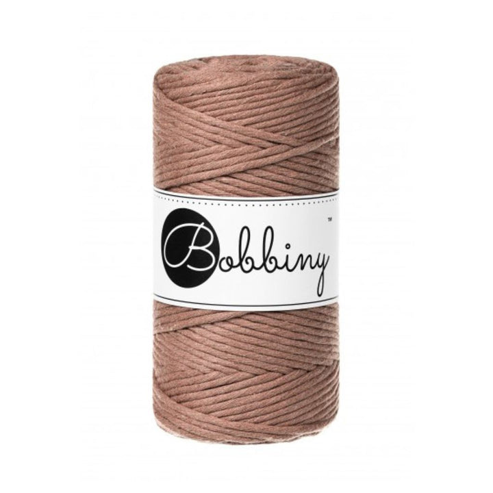 Bobbiny Makramee Mocha Mousse Bobbiny Makramee Garn 3mm Lieblingsgarn