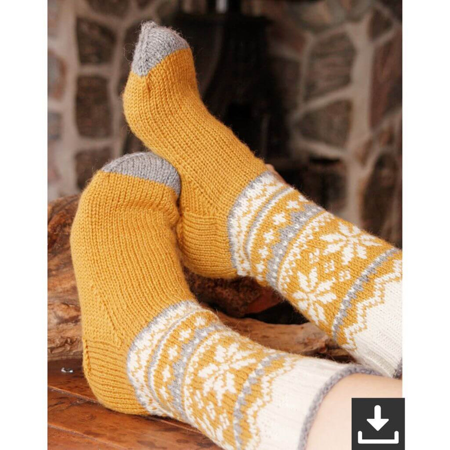 Drops Chicken Legs Socken Strickanleitung - Drops Design (PDF) Lieblingsgarn