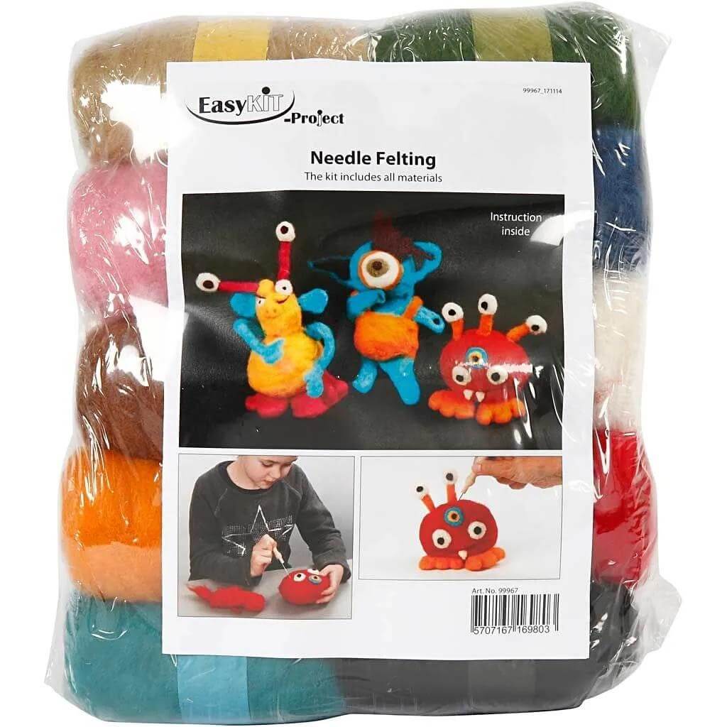 Creativ Company Nadelfilzen Anfänger-Set Lieblingsgarn