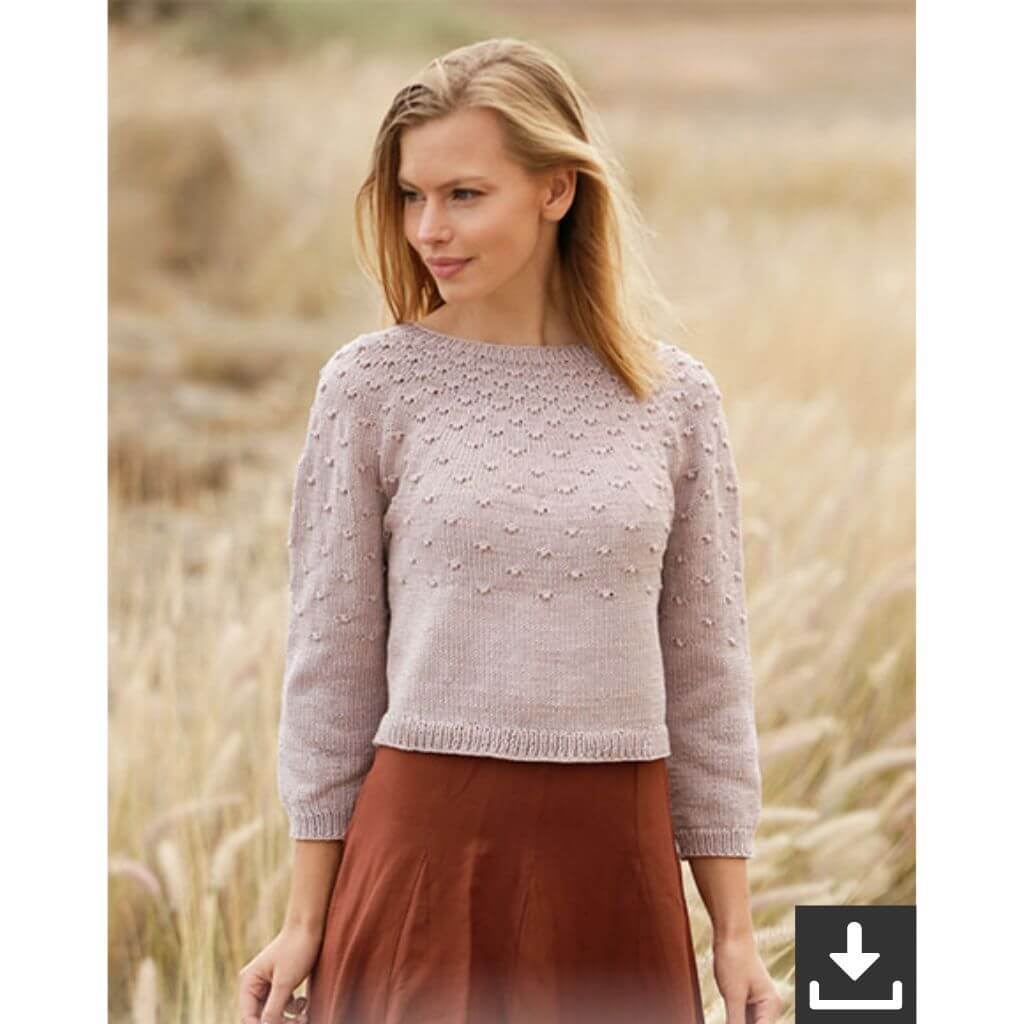 Drops Pullover Dots and Drops Strickanleitung - Drops (PDF) Lieblingsgarn