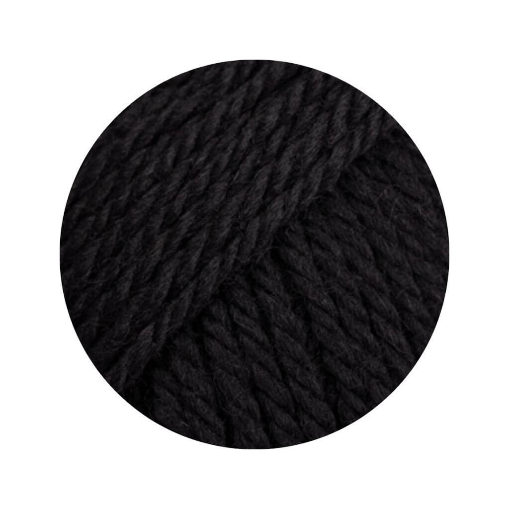 Drops 06 black Drops Alaska 50g Lieblingsgarn