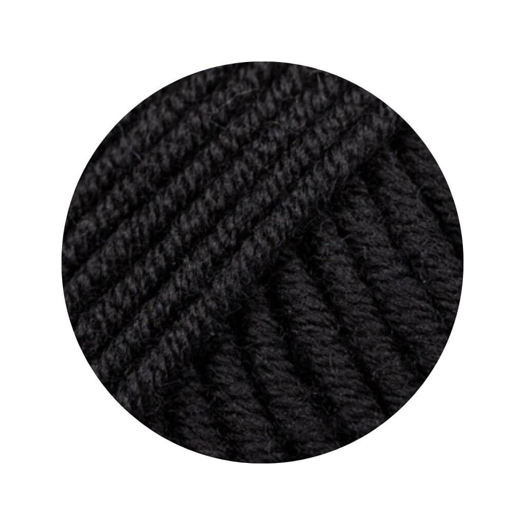 Drops 04 black Drops Big Merino 50g Lieblingsgarn