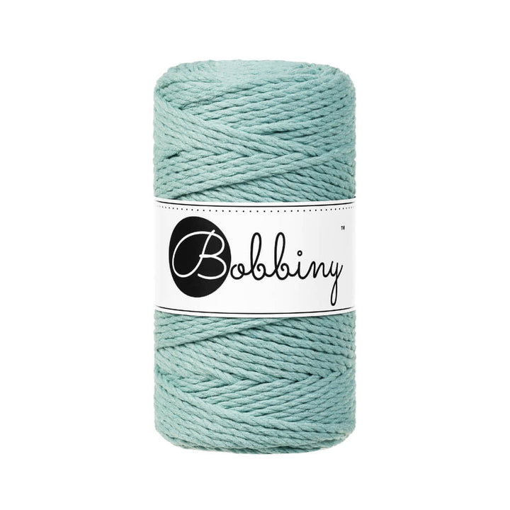 Bobbiny Duck Egg Blue Bobbiny Makramee Garn 3mm gedreht Lieblingsgarn