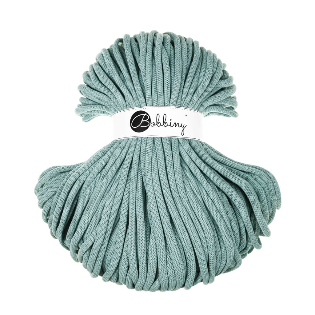 Bobbiny Duck Egg Blue Bobbiny 9mm Jumbo Kordel Lieblingsgarn