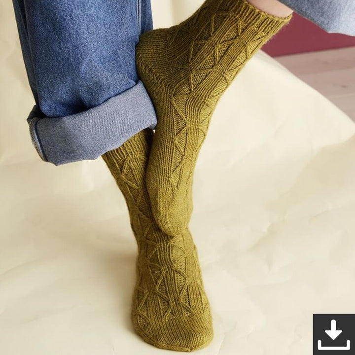 Schachenmayr Findlater Socken Strickanleitung - Schachenmayr (PDF) Lieblingsgarn