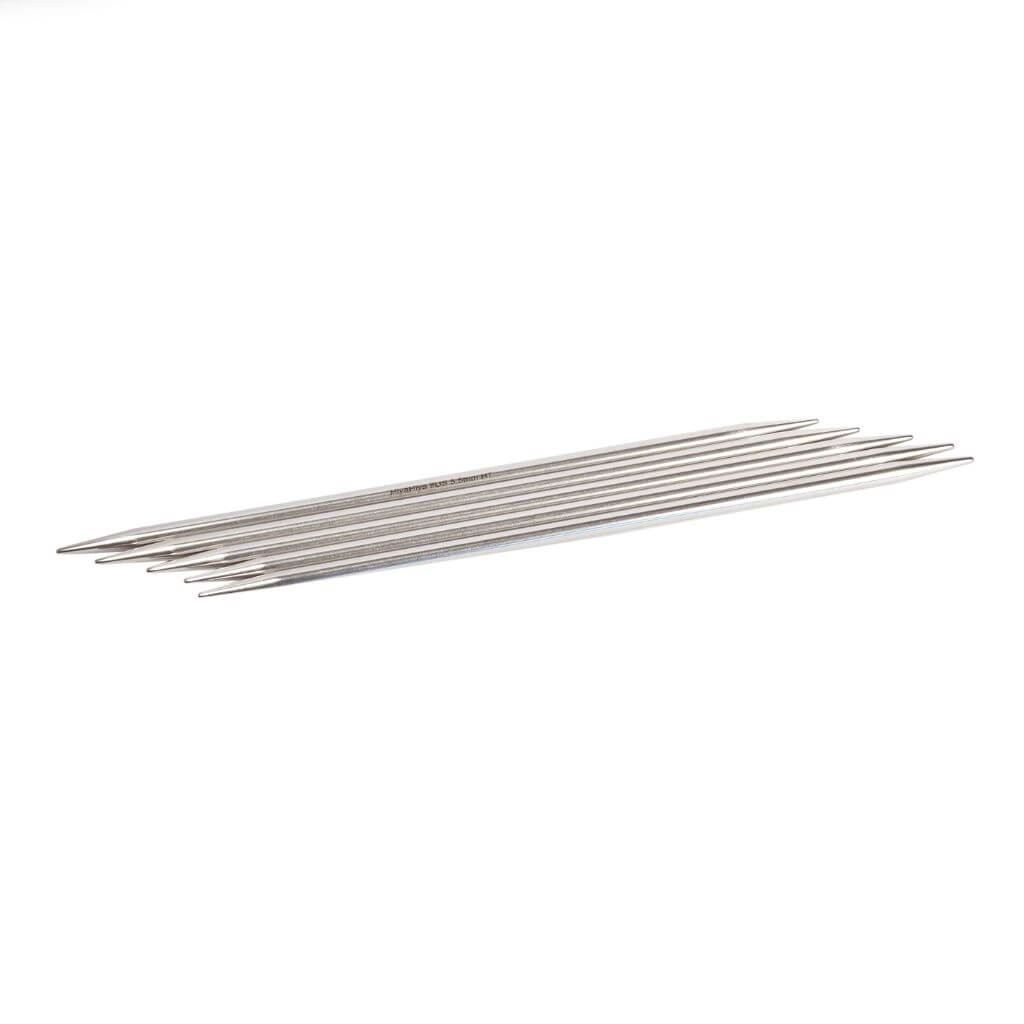 HiyaHiya 15 cm / 3,75mm Hiya Hiya Sharp DPNs Lieblingsgarn
