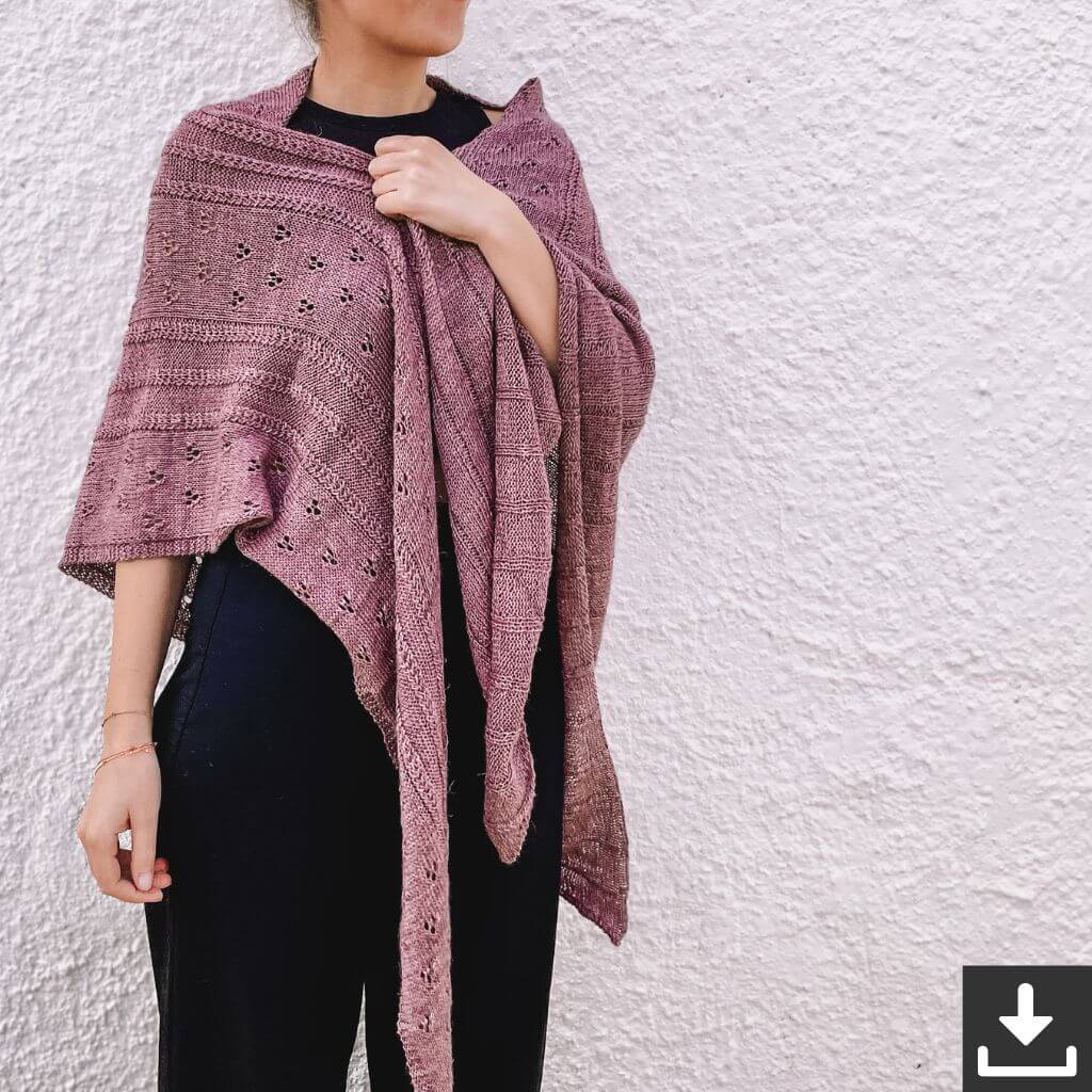 Katharina Lehmann Tuch Translucent Shawl Strickanleitung - Katharina Lehmann (PDF) Lieblingsgarn