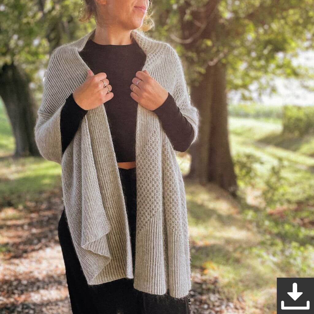 Katharina Lehmann Tuch Zic Zag Honeycombs Strickanleitung - Katharina Lehmann (PDF) Lieblingsgarn