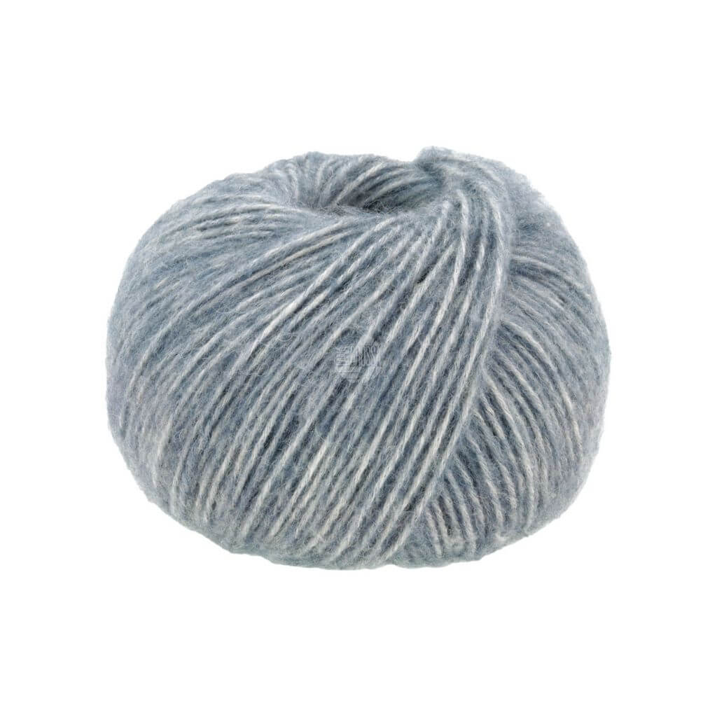 Lana Grossa Natural Alpaca Pelo 17 - Graublau meliert Lieblingsgarn