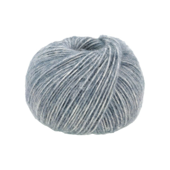 Lana Grossa Natural Alpaca Pelo 17 - Graublau meliert Lieblingsgarn