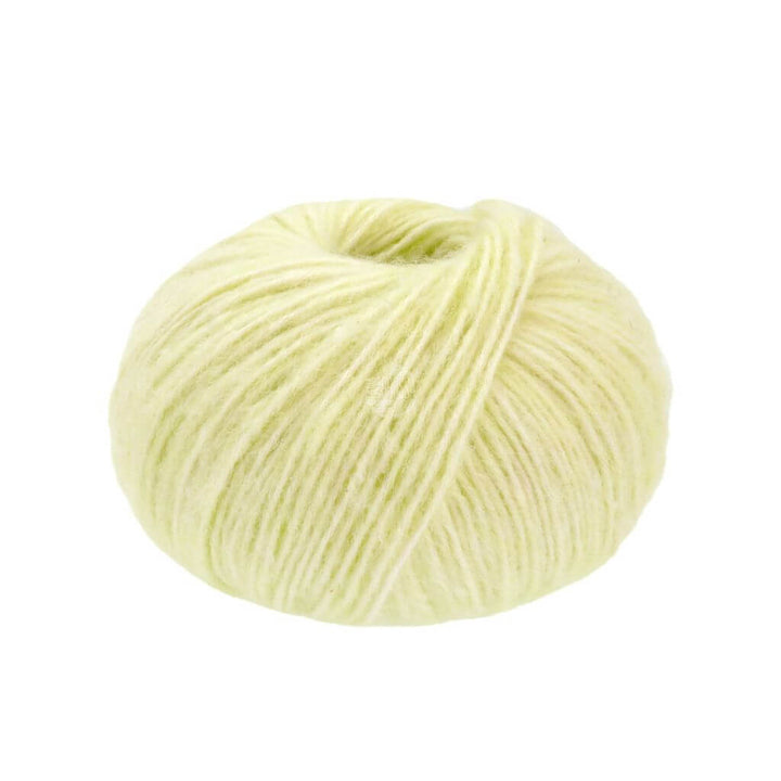 Lana Grossa Natural Alpaca Pelo 20 - Zartgrün meliert Lieblingsgarn