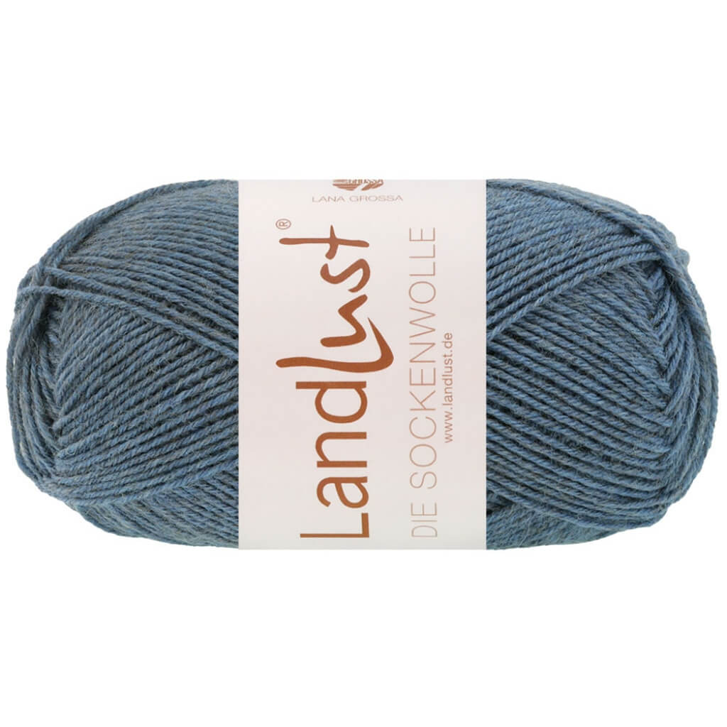 Lana Grossa 1604 - Jeansblau Meliert Lana Grossa Landlust die Sockenwolle Melange Lieblingsgarn