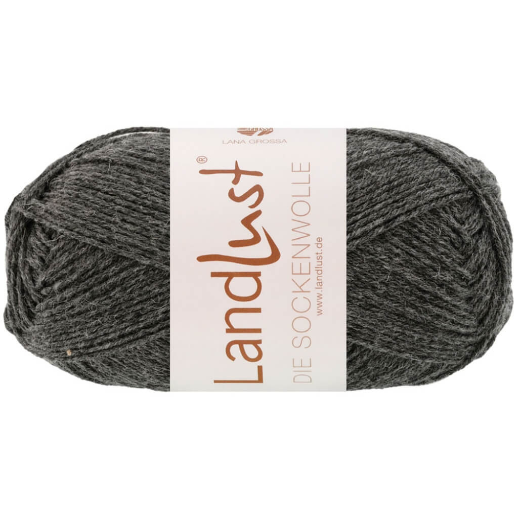 Lana Grossa 1606 - Anthrazit Meliert Lana Grossa Landlust die Sockenwolle Melange Lieblingsgarn