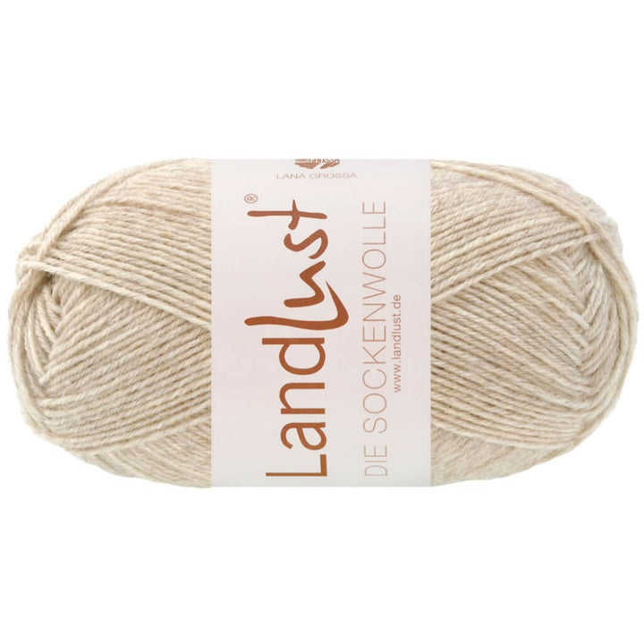 Lana Grossa 1608 - Natur Meliert Lana Grossa Landlust die Sockenwolle Melange Lieblingsgarn