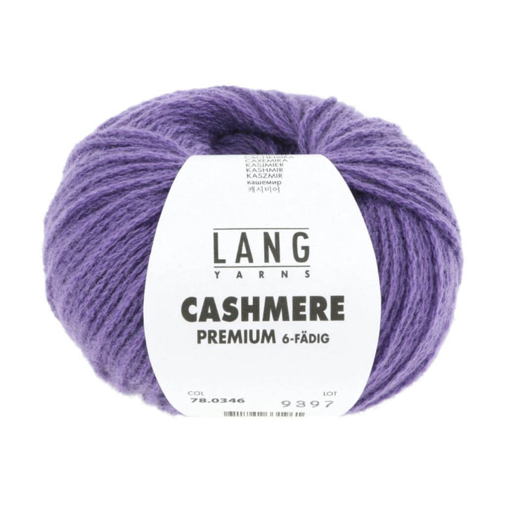 Lang Yarns 346 - Lila Dunkel Lang Yarns Cashmere Premium - 25g Lieblingsgarn
